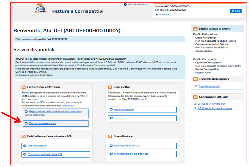 Aree tematiche La procedura web Agenzia delle Entrate